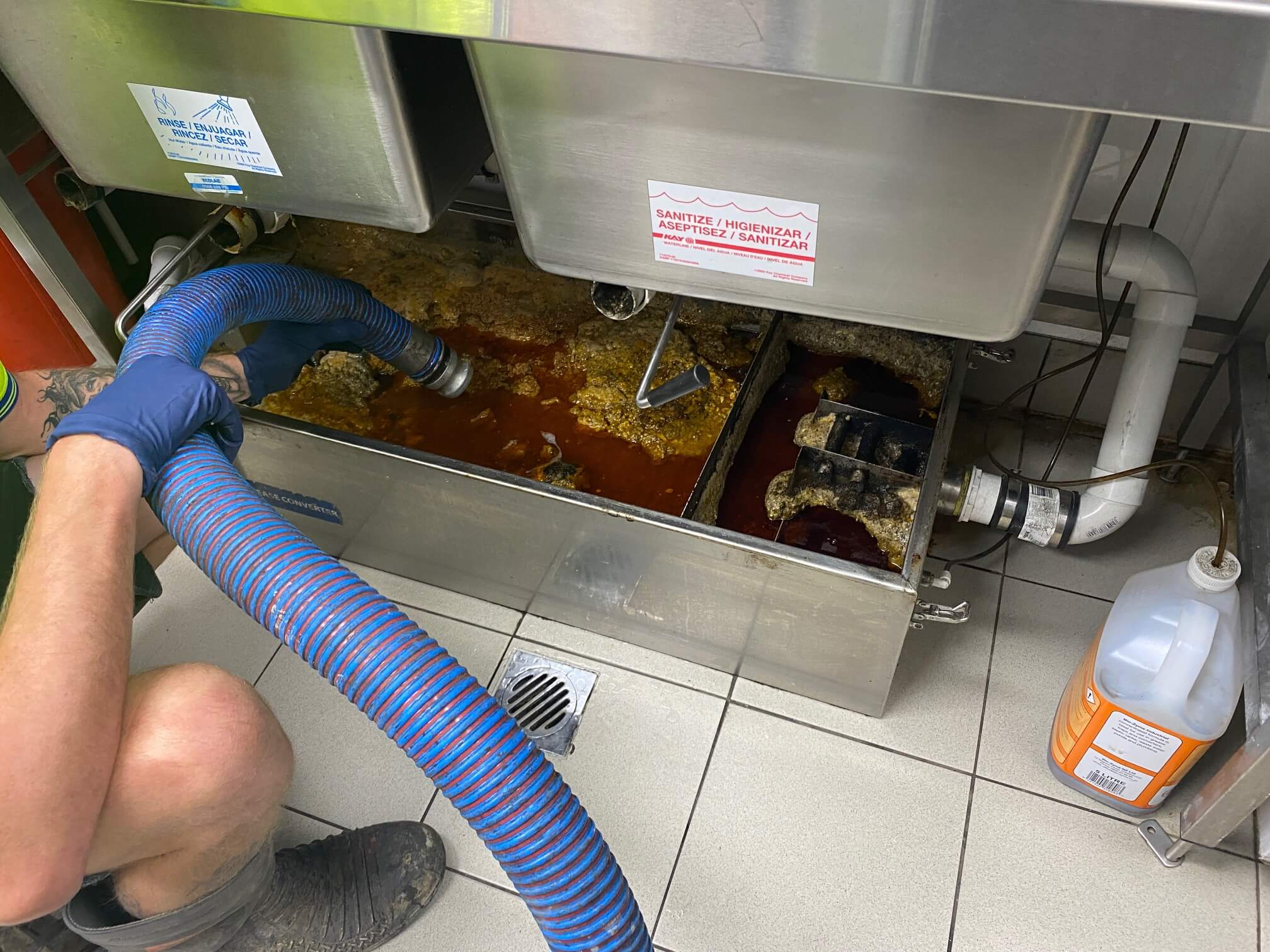 Grease Trap Cleaning in Lansing